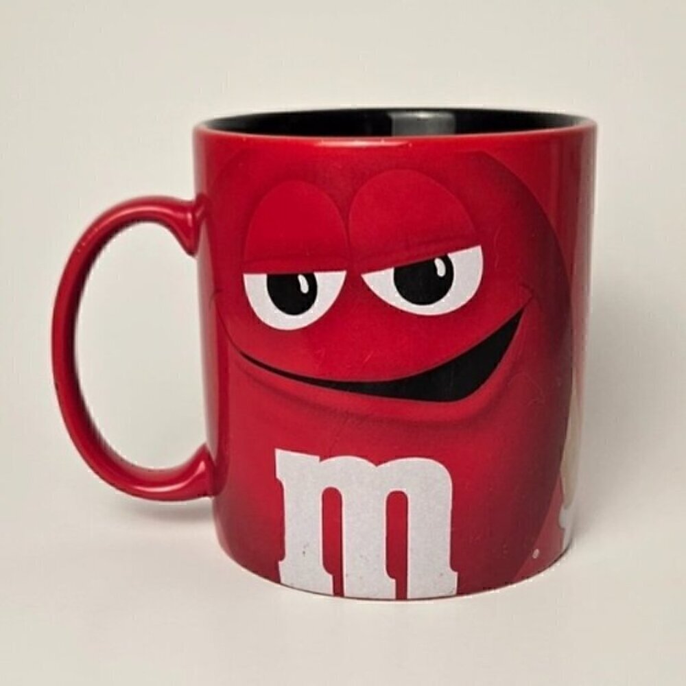 M&M’s Red Character Oversized Ceramic Mug – Candy Collectible Cup